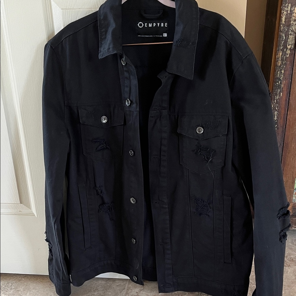 Empyre Black Men's Lightweight Jacket